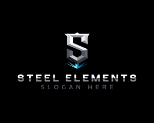 Industrial Laser Letter S logo