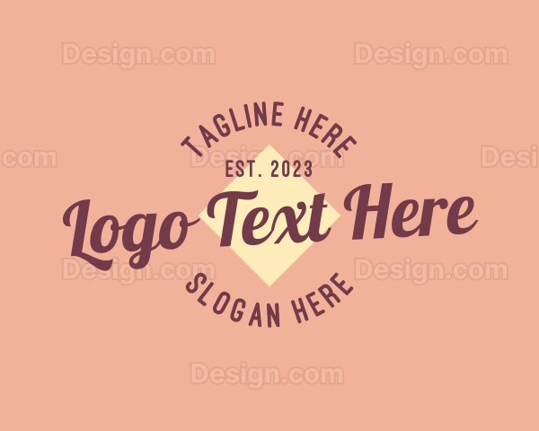 Retro Brand Business Logo