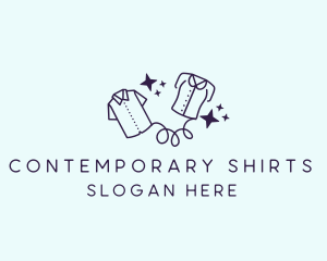 Garment Clothing Laundry Cleaning logo