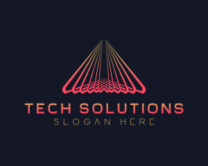 Pyramid Developer Technology logo design