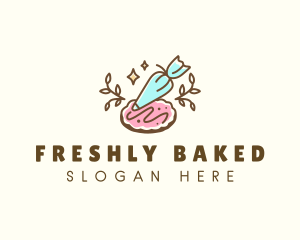 Dessert Cookie Baking logo design