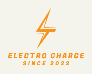 Electrician Voltage Power logo design