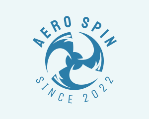 Turbine Wind Propeller  logo design