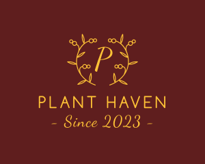 Ornamental Plant Garden logo design