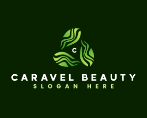 Herbal Leaves Therapy logo design