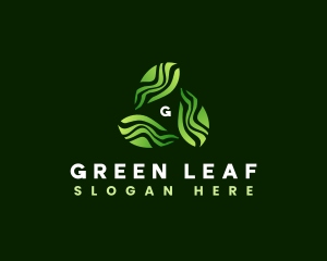 Herbal Leaves Therapy logo design