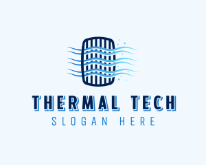 Cooling Hvac Ventilation logo design