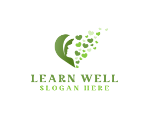 Woman Heart Wellness logo design