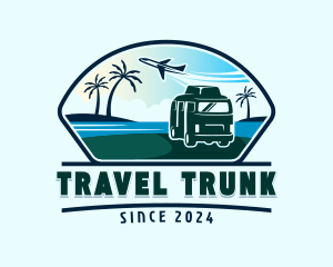 Vacation Getaway Traveler logo design