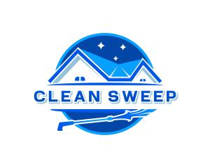 Pressure Wash Cleaning Maintenance logo design