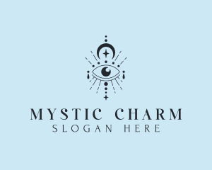 Mystic Celestial Eye logo design