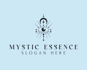 Mystic Celestial Eye logo design