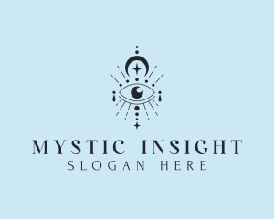 Mystic Celestial Eye logo design