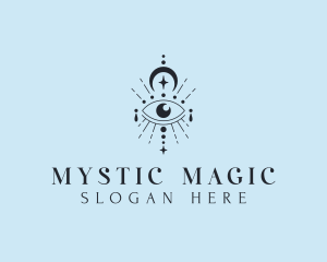 Mystic Celestial Eye logo design