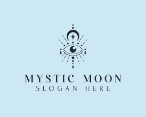 Mystic Celestial Eye logo design