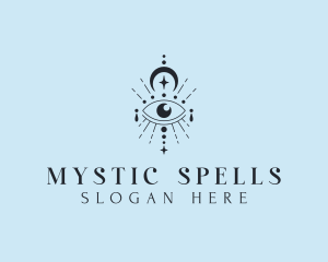 Mystic Celestial Eye logo design