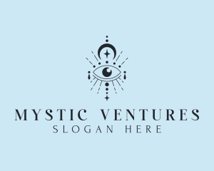 Mystic Celestial Eye logo design