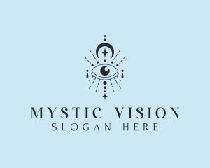 Mystic Celestial Eye logo design