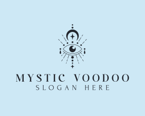 Mystic Celestial Eye logo design