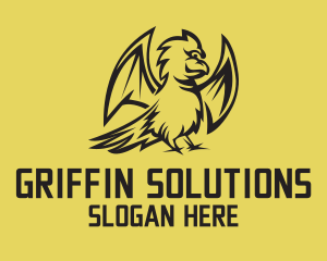 Griffin Mythical Creature logo design