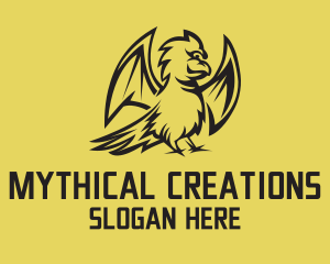Griffin Mythical Creature logo