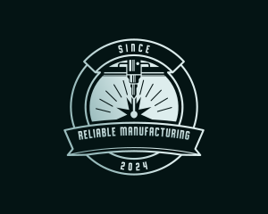 Laser Machinery Manufacturing logo design