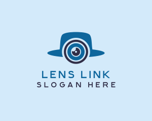 Spy Hat Lens logo design