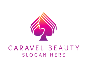 Feminine Beauty Spade logo design