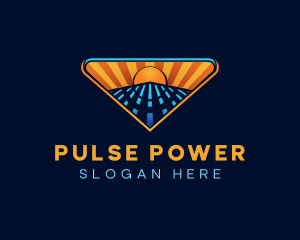 Solar Power Energy logo design