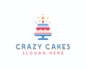 Cake Event Party logo design