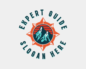 Mountain Exploration Adventure logo design