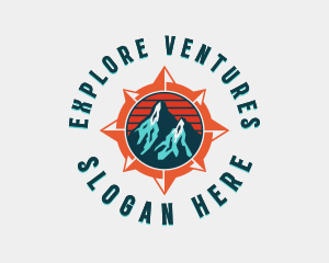 Mountain Exploration Adventure logo design