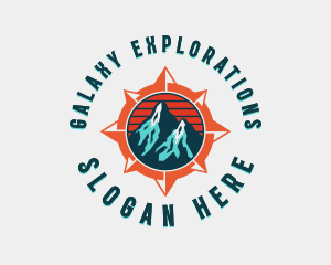 Mountain Exploration Adventure logo design