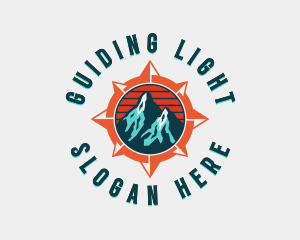 Mountain Exploration Adventure logo design