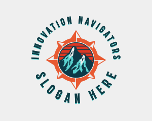 Mountain Exploration Adventure logo design