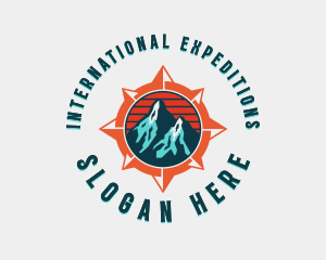 Mountain Exploration Adventure logo design