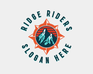 Mountain Exploration Adventure logo design