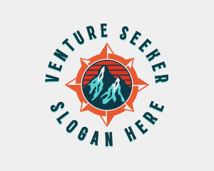 Mountain Exploration Adventure logo design