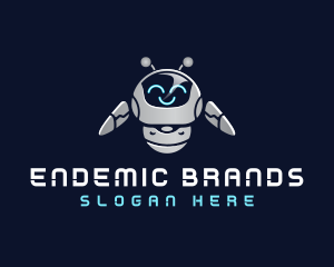 Mechanical Engineering Robot logo design