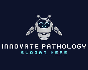 Mechanical Engineering Robot logo design