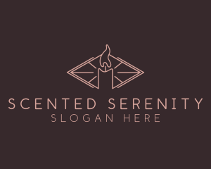 Scented Candle Decoration logo design