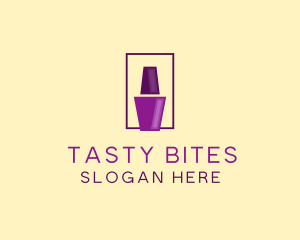 Purple Nail Polish Logo