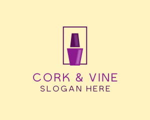 Purple Nail Polish logo design