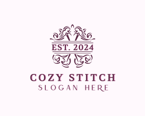 Tailoring Stitching Needle logo design