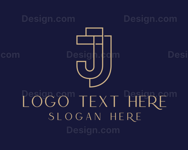 Geometric Enterprise Letter J Logo