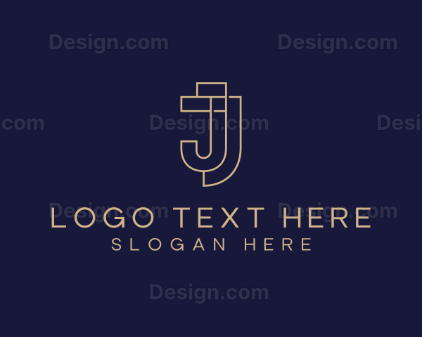 Geometric Enterprise Letter J Logo