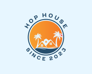 Residential Beach House logo design