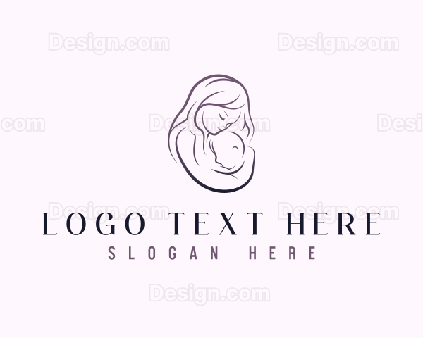 Infant Baby Mother Logo