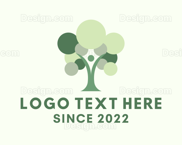 Sustainable Tree Planting Logo