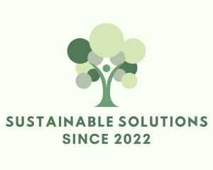 Sustainable Tree Planting logo design